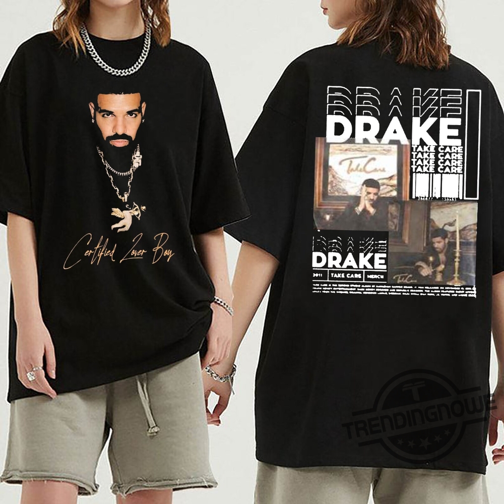 Vintage Drake Shirt Drake Certified Lover Boy Shirt Drake Rapper Shirt Drake Tour Shirt Drake Its All A Blur Tour 2023