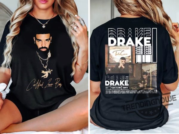 Vintage Drake Shirt Drake Certified Lover Boy Shirt Drake Rapper Shirt Drake Tour Shirt Drake Its All A Blur Tour 2023 trendingnowe.com 2