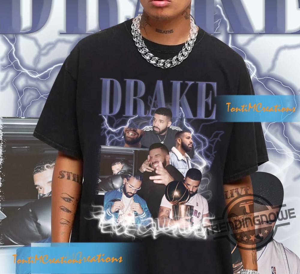Vintage Drake Shirt Drake Graphic Tee Drake Merch Drake Rap Shir Drake Shirt Drake Rapper Shirt Drake Concert Shirt