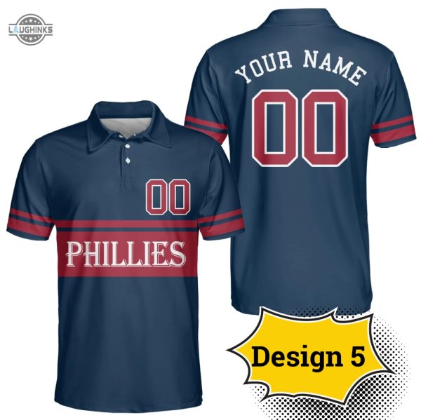 men phillies golf shirt sale men philadelphia phillies polo shirts cheap personalized philadelphia phillies shirts custom name and number laughinks.com 5