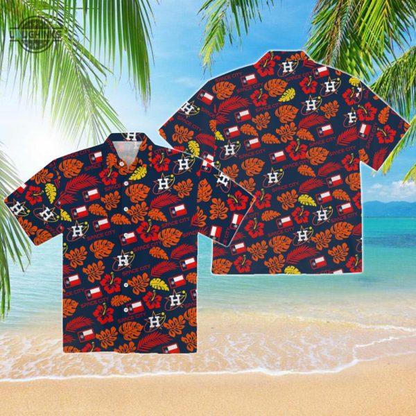 astros hawaiian shirt 2023 and shorts houston astros hawaiian shirt mens houston astros shirt astros button up shirt laughinks.com 1