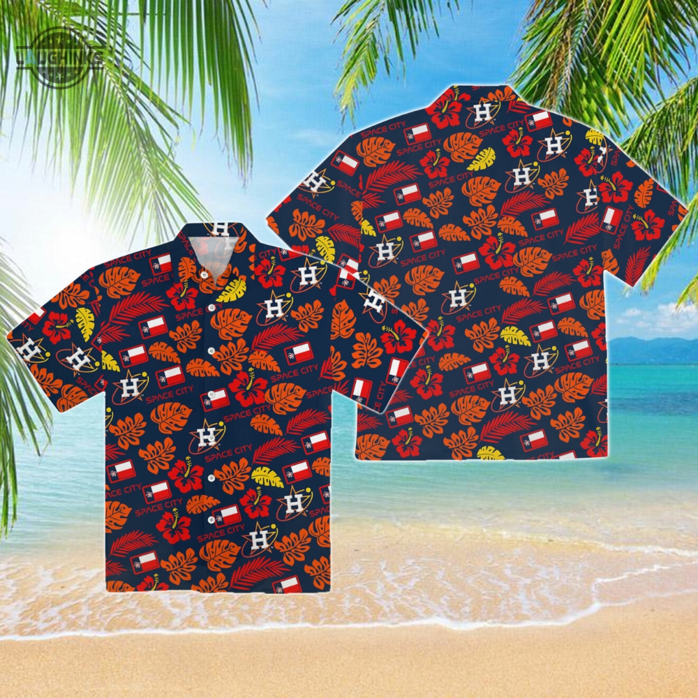 Houston Astros Hawaiian Shirt And Shorts Inspired By 2023 Space City Astros  Aloha Shirts Mlb Astros Game Button Up Shirt Mens Astros Hawaiian Shirt -  Laughinks