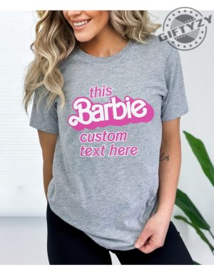 Custom Doll Baby Girl Birthday Shirt Custom Party Girls Shirt For Besties Shirt Hoodie Sweatshirt Custom Birthday Gift giftyzy.com 4