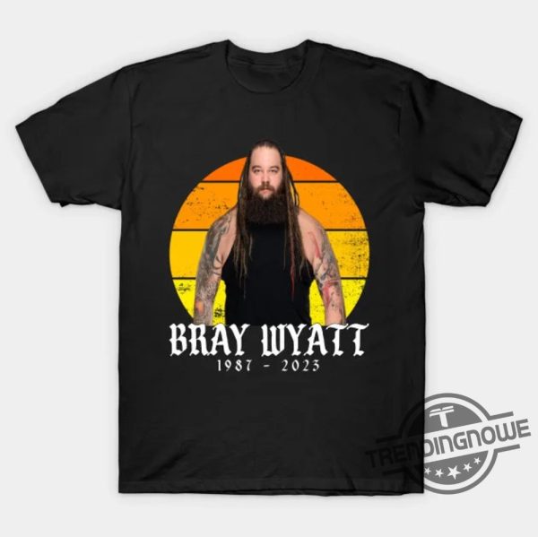 WWE Bray Wyatt Shirt Bray Wyatt Fiend Shirt The Fiend Shirt RIP Bray Wyatt 1987 2023 Shirt trendingnowe.com 1