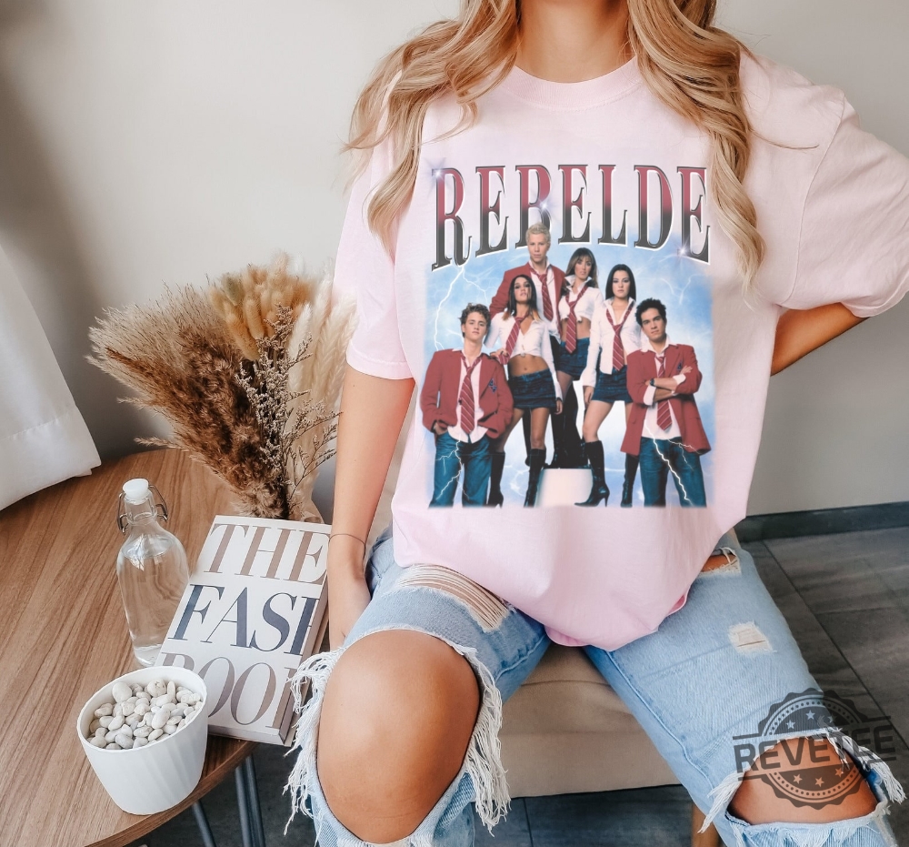 Limited Rebelde Shirt Rbd El Paso Shirt Rebelde El Paso Rbd Soy Rebelde Tour 2023 Rbd Soy Rebelde Tour Shirt Rebelde World Tour Rbd Concert Shirt New