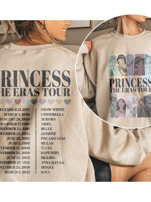 Princess Eras Tour Shirt Princess Eras Tour Shirt Disney Halloween Shirt Disney World Shirt Ideas Sweethearts Night Disneyland Disney World Princess Week revetee.com 2