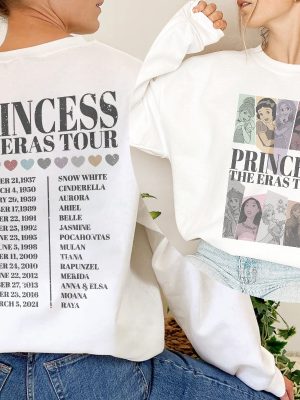 Princess Eras Tour Shirt Princess Eras Tour Shirt Disney Halloween Shirt Disney World Shirt Ideas Sweethearts Night Disneyland Disney World Princess Week revetee.com 3