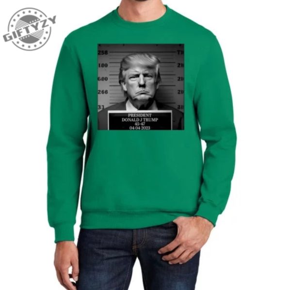 Donald Trump Mug Shot T Shirt Free Trump 2024 Sweatshirt Support Trump Hoodie Donald Trump Mug Shot Shirt giftyzy.com 2