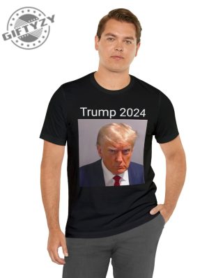 Donald Trump 2024 Mugshot T Shirt We Will Not Be Intimidated Maga Sweatshirt Support Trump Hoodie Donald Trump Mug Shot Shirt giftyzy.com 7