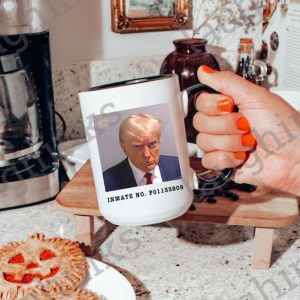 trump mugshot coffee mug donald trump mug shot accent mug trump inmate number p01135809 coffee cup 11oz 15oz fulton county jail cups trump mugshot mugs laughinks.com 2