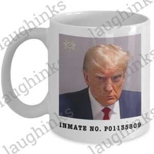 trump mugshot coffee mug donald trump mug shot accent mug trump inmate number p01135809 coffee cup 11oz 15oz fulton county jail cups trump mugshot mugs laughinks.com 6