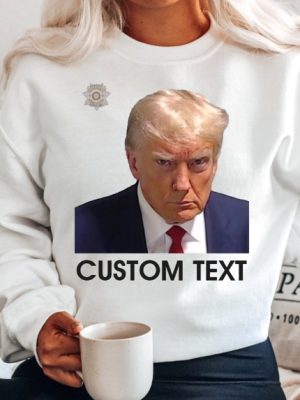 Trump Mug Shot Tshirt Donald Trump Mugshot Shirt Trump Mug Shot Shirts Trump Mugshot Shirts Trump Merchandise Never Surrender Trump Never Surrender Shirts 2024 New revetee.com 3