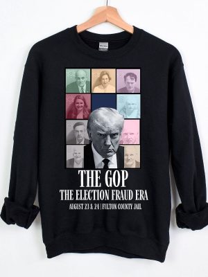 Donald Trump Mugshot Sweatshirt Trump Mug Shot Tshirt Donald Trump Mugshot Shirt Trump Mug Shot Shirts Trump Mugshot Shirts Trump Merchandise Never Surrender Unique revetee.com 5