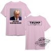 Never Surrender Trump Shirt Trump Mug Shot Shirt Trump Mugshot Shirt Trump Campaign Mugshot Shirt Never Surrender Shirt trendingnowe.com 2