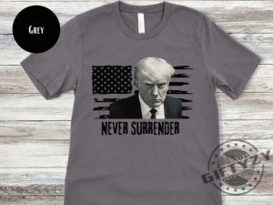 Donald Trump Mugshot Fulton County Georgia 2023 Shirt Trump Booking Photo Tshirt Trump 2024 Patriotic Sweatshirt Trump Never Surrender Shirt giftyzy.com 2