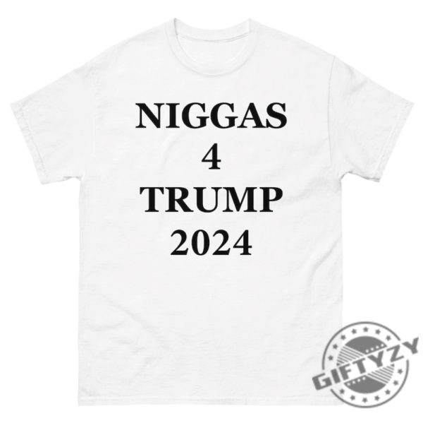 Niggas For Trump 2024 Shirt Trump Never Surrender 2024 Tshirt Sweater Hoodie Donald Trump Mug Shot Tshirt Never Surrender Trump Shirt giftyzy.com 1