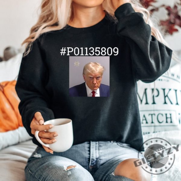 Trump Mugshot Shirt Donald Trump Mugshot Tshirt Sweater Hoodie Arrested Fulton Donald Trump Mugshot Sweater Mjga giftyzy.com 2