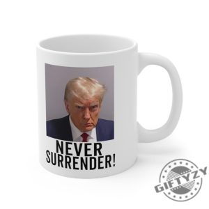 Trump Never Surrender Georgia Trump Mugshot Picture Mug Ceramic Mug 11Oz Funny Gift Trump Booking Photo Georgia Pro Trump Mugshot Mug giftyzy.com 4