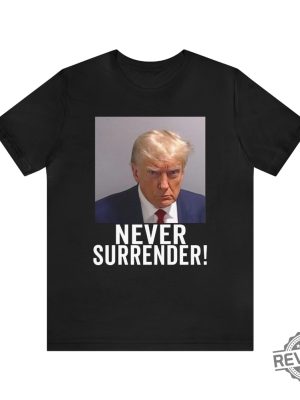 Trump Mug Shot Hoodie Trump Mug Shot Stuff Donld Trump Mug Shot Cup Trump Mug Shot Merchandise For Sale Never Surrender Meme Trump Mug Shot Coffee Mug New revetee.com 3