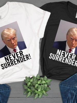 Trump Mug Shot Hoodie Trump Mug Shot Stuff Donld Trump Mug Shot Cup Trump Mug Shot Merchandise For Sale Never Surrender Meme Trump Mug Shot Coffee Mug New revetee.com 8