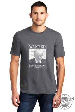 Donald Trump Mugshot Wanted For President Shirt Free Trump 2024 Sweatshirt Support Trump Hoodie Donald Trump Mug Shot Shirt giftyzy.com 3