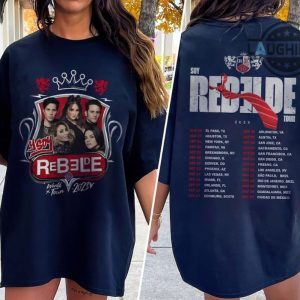 rbd shirts double sided rbd tour shirt rbd logo sweatshirt hoodie rebelde tshirt soy rebelde tour 2023 hoodie rbd concert shirt laughinks.com 1 1