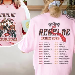 rebelde shirt vintage double sided rbd tour 2023 tshirt rbd t shirt rbd soy rebelde tour 2023 sweatshirt rebelde concert outfit ideas laughinks.com 3