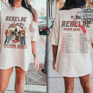 rebelde shirt vintage double sided rbd tour 2023 tshirt rbd t shirt rbd soy rebelde tour 2023 sweatshirt rebelde concert outfit ideas laughinks.com 4