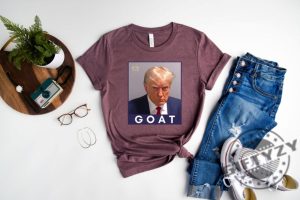 Trump Greatest Of All Time Mugshot Shirt Trump Goat Tshirt Hoodie Sweatshirt Mug Donald Trump Mug Shot Shirt giftyzy.com 6