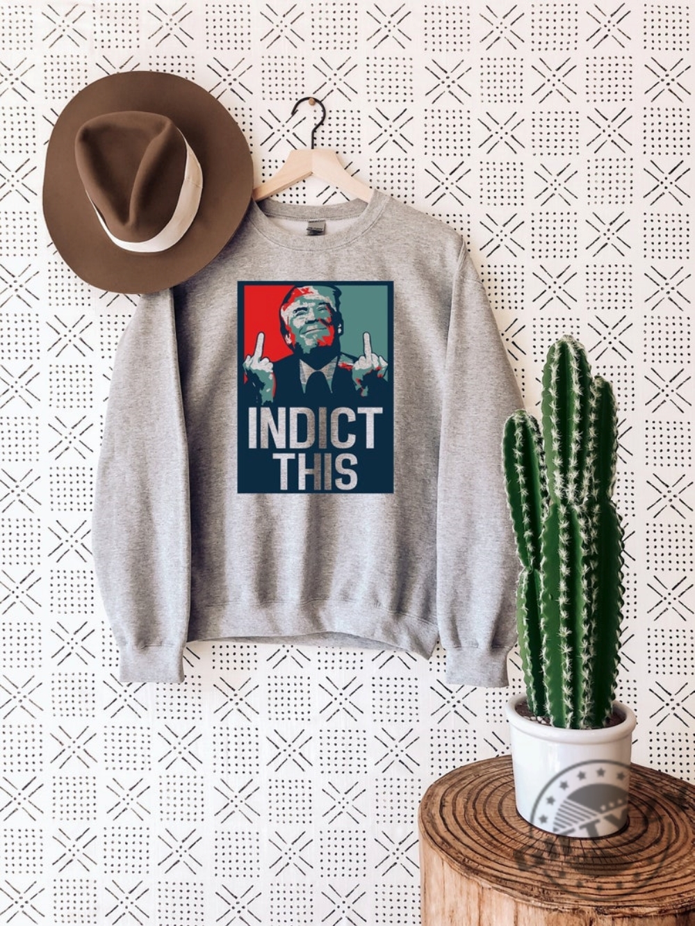 Indict This Donald Trump Shirt Donald Trump Mug Shot 2023 Sweater Hoodie Tshirt Mug Donald Trump Mugshot Shirt