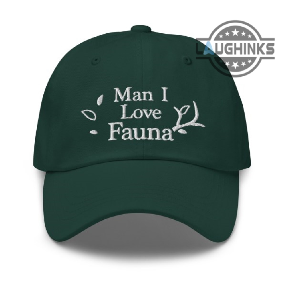 Man I Love Fauna Hat Man I Love Fauna Meme Emboridered Baseball Cap Man I Love Fauna Merch Milf Hat Funny Hats For Adults