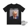 Donald Trump Mugshot Short Sleeve Tee trendingnowe.com 2