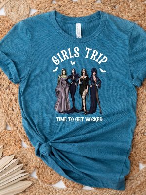 Girls Trip Salem Time To Get Wicked Shirt Sanderson Sisters Shirt Salem Massachusetts Witch Shirt Girls Trip Meme Massachusetts Abbreviation The Salem Inn Shirt New revetee.com 3