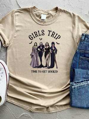 Girls Trip Salem Time To Get Wicked Shirt Sanderson Sisters Shirt Salem Massachusetts Witch Shirt Girls Trip Meme Massachusetts Abbreviation The Salem Inn Shirt New revetee.com 4