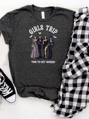 Girls Trip Salem Time To Get Wicked Shirt Sanderson Sisters Shirt Salem Massachusetts Witch Shirt Girls Trip Meme Massachusetts Abbreviation The Salem Inn Shirt New revetee.com 6