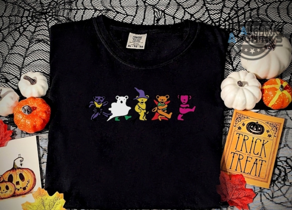 Grateful Dead Halloween Shirt Vintage Grateful Dead Shirt Grateful Dead Bear Shirt Grateful Dead T Shirts The Grateful Dead Dancing Bears Shirt Sweatshirt Hoodie