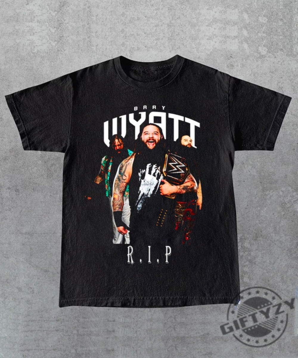 Bray Wyatt Vintage Shirt Rip Bray Wyatt 1987 2023 Tshirt Bray Wyatt Hoodie The Fiend Bray Wyatt Sweatshirt