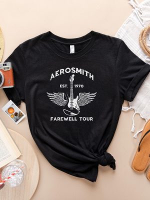 Aerosmith Farewell Tour Shirt Hard Rock Shirt Rock And Roll Shirt Aerosmith Farewell Tour Setlist Shirt Aerosmith Setlist 2023 Peace Out Farewell Tour Shirt Aerosmith Jaded Aerosmith Tour revetee.com 3