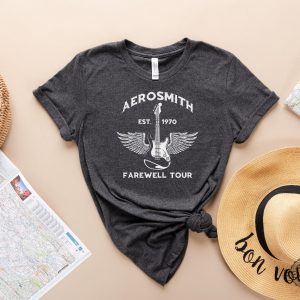 Aerosmith Farewell Tour Shirt Hard Rock Shirt Rock And Roll Shirt Aerosmith Farewell Tour Setlist Shirt Aerosmith Setlist 2023 Peace Out Farewell Tour Shirt Aerosmith Jaded Aerosmith Tour revetee.com 4
