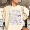 Green Day Doodle Art Shirt Green Day Sweatshirt Green Day Retro Lyric Album Song Music Band Hoodie Green Day Nimrod Shirt giftyzy.com 2