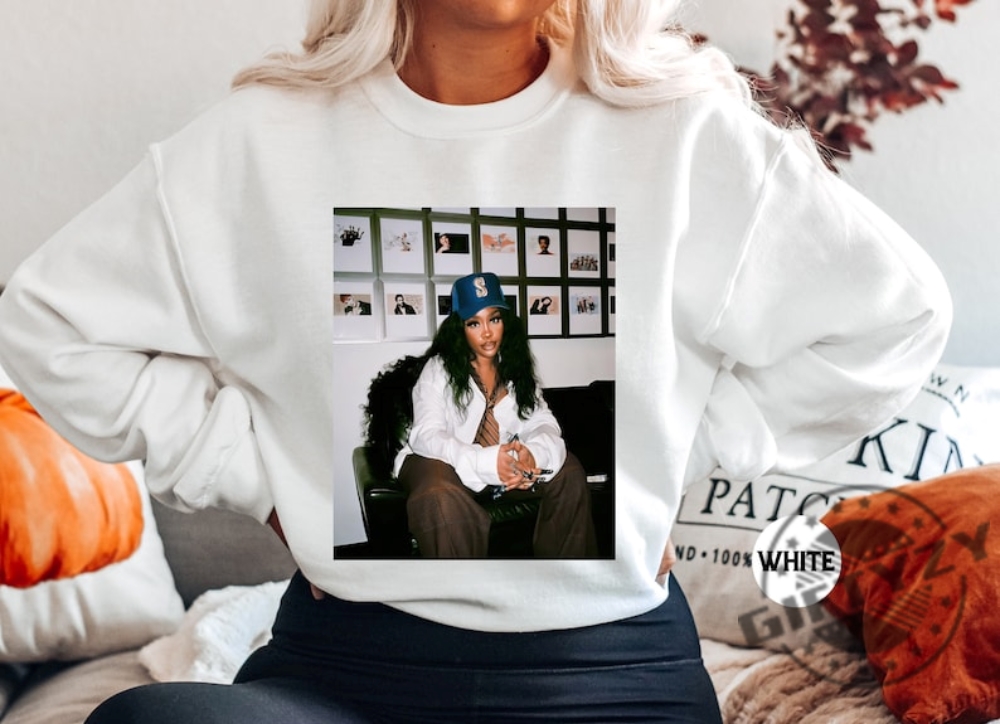 Sza Shirt Vintage Sza 90S Tee Sza Photoshoot Sweatshirt Music Rnb Singer Rapper Hoodie Sza Fan Outfit Vintage Style Sza Tee Gift