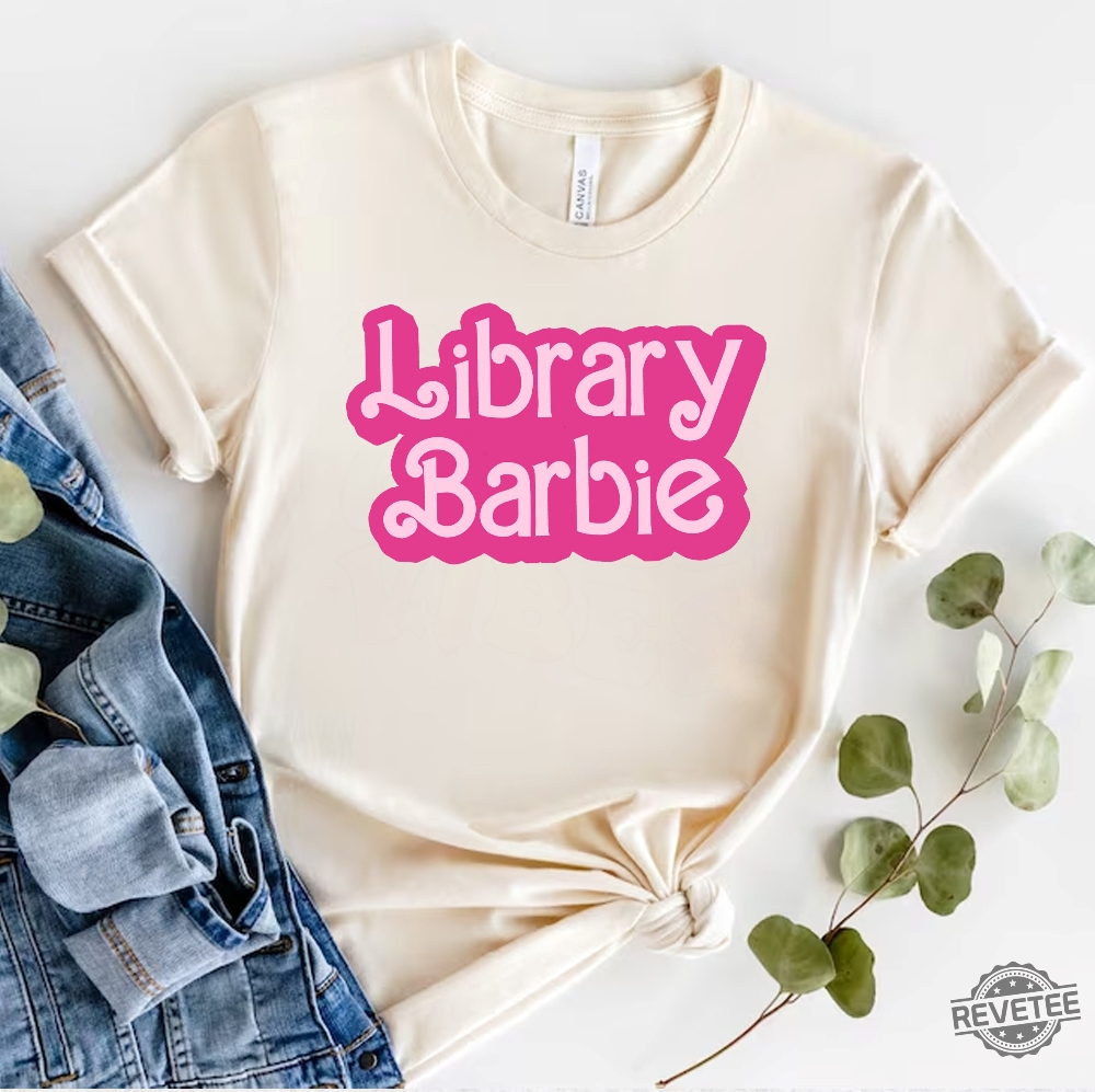 Pink Library Barbie Shirt Teacher Shirt Library Shirt Bookish Shirt 90S Teacher Shirt Colorful School Shirt Teacher Life Shirt Teacher T Shirt Ideas Good Teacher Life Goodteacherlife