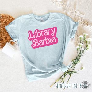 Pink Library Barbie Shirt Teacher Shirt Library Shirt Bookish Shirt 90S Teacher Shirt Colorful School Shirt Teacher Life Shirt Teacher T Shirt Ideas Good Teacher Life Goodteacherlife revetee.com 4