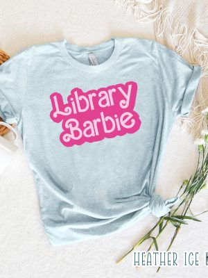 Pink Library Barbie Shirt Teacher Shirt Library Shirt Bookish Shirt 90S Teacher Shirt Colorful School Shirt Teacher Life Shirt Teacher T Shirt Ideas Good Teacher Life Goodteacherlife revetee.com 4