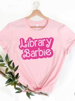 Pink Library Barbie Shirt Teacher Shirt Library Shirt Bookish Shirt 90S Teacher Shirt Colorful School Shirt Teacher Life Shirt Teacher T Shirt Ideas Good Teacher Life Goodteacherlife revetee.com 5