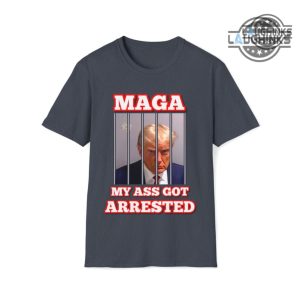 my ass got arrested shirt maga my ass got arrested meme sweatshirt trump mug shot tshirt maga mugshot hoodie donald trump shirt trump maga shirts laughinks.com 4 1