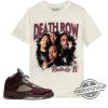 Burgundy 5s Shirt Death Row Records Shirt Match Jordan 5 Burgundy trendingnowe.com 1