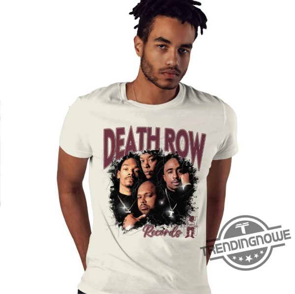 Burgundy 5s Shirt Death Row Records Shirt Match Jordan 5 Burgundy trendingnowe.com 2