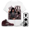 Burgundy 5s Shirt 90s SZA Shirt To Match Sneaker trendingnowe.com 2