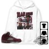 Burgundy 5s Shirt Black Heroes Shirt To Match Sneaker trendingnowe.com 4